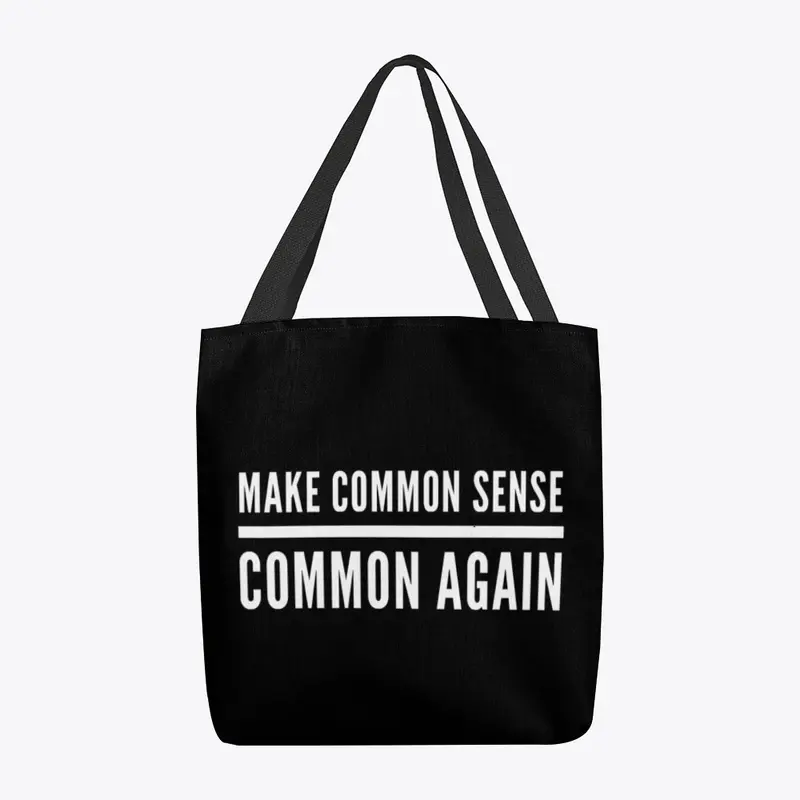 Make Common Sense Common Again